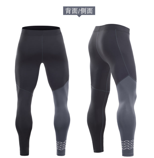 Running Compression Tights Men Sports Fitness Sportswear Gym Authentic Shape